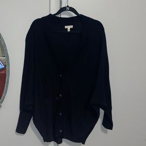 Black cardigan